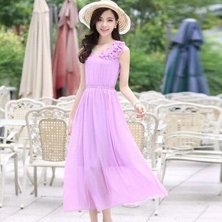 đầm voan thời trang hè