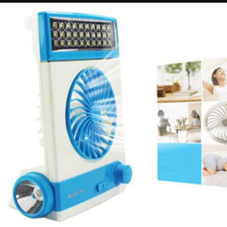 quạt đèn tích điện 4 trong 1