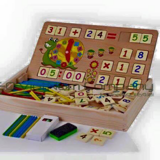 bảng gỗ ho bé học toán