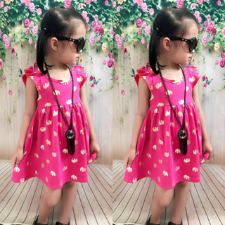 Váy cánh tiên cotton công ty dư