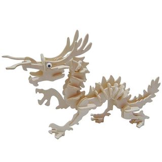 MÔ HÌNH GỖ 3D HÌNH RỒNG