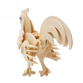 MÔ HÌNH LẮP GỖ 3D HÌNH GÀ
