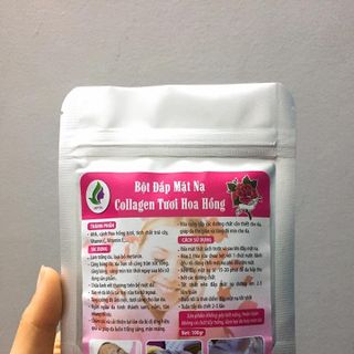 Mặt nạ Collagen hoa hồng
