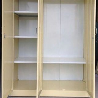 Tủ Quần Áo Thép 3 Cánh Không Gương TA3C