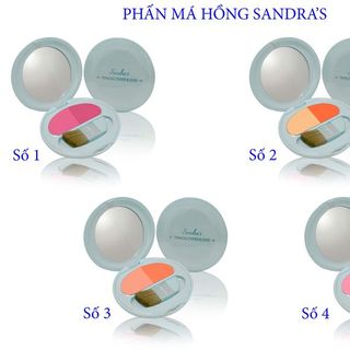 Phấn má hồng thời trang Sandras Twinking Powder Blusher 1234 giá sỉ