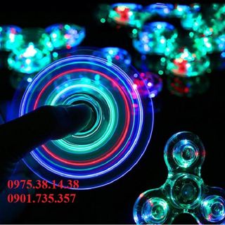 con quay spinner led trong suốt