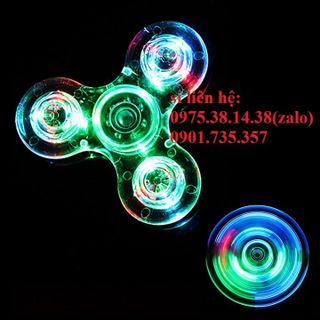 con quay spinner led trong suốt