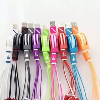 Dây sạc 4 dầu thu gọn