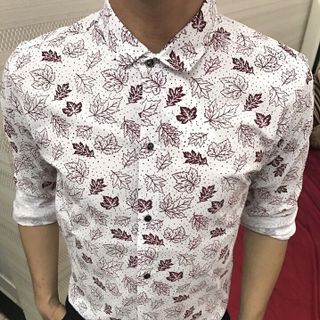Sơ mi họa tiết