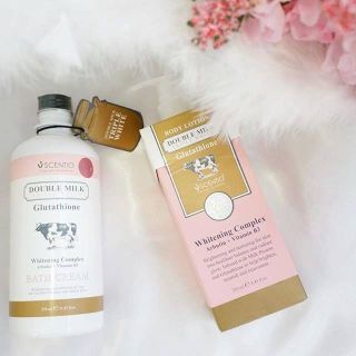 Dưỡng thể trắng da Double Milk Triple White Body Lotion - Beauty Buffet Thái Lan