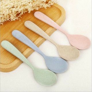 Set chén muỗng ăn dặm cho bé - làm từ cây lúa mạch