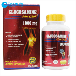 GLUCOSAMIN Plus Chiff 1800mg Hỗ trợ điều trị đau nhức Xương khớp