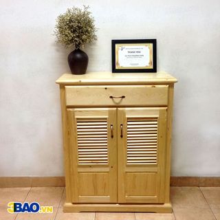 TỦ GIÀY GỖ THÔNG 80 cm