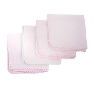 Khăn sữa trắng 2 lớp ve viền