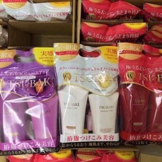 Bộ dầu gội Tsubaki Đủ Màu