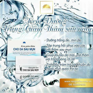 kem giảm thâm cho da sau mụn