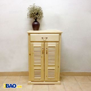 TỦ GIÀY GỖ THÔNG 60 cm