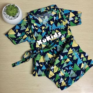 Pijama vạt chéo buộc dây