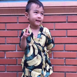 Pijama vạt chéo buộc dây