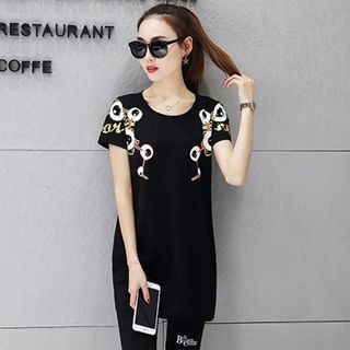 Set Bộ Áo Form Dài Đỏ Archimedes Thân Yêu có size XXL