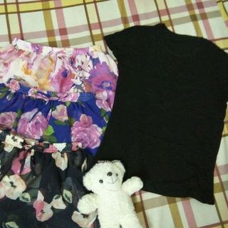 set váy hoa