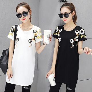 Set Bộ Áo Form Dài Trắng Archimedes Thân Yêu có size XXL