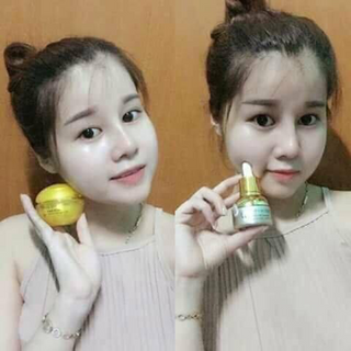 bộ sản phẩm dưỡng trắng chống nắng