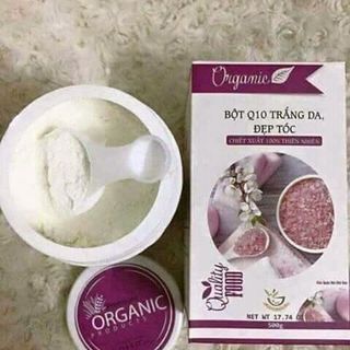 Bột trắng da đẹp tóc Organic