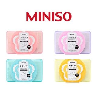 Bông tẩy trang Miniso Nhật bản - hộp 1000 miếng giá sỉ