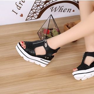 S026D - Giày sandal nữ phong cách Hàn Quốc