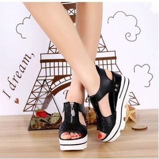 S026D - Giày sandal nữ phong cách Hàn Quốc