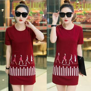 Đầm thun da cá Fashion Girls có size XXXL