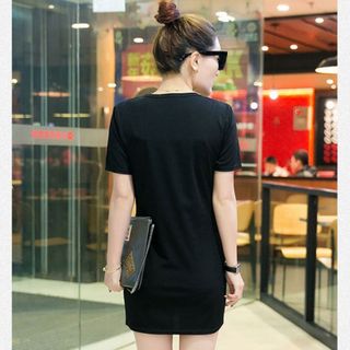 Đầm thun da cá Fashion Girls có size XXXL