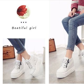 BM024T - Giày bánh mì đế độn phong cách Hàn Quốc