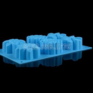 Khuôn Silicon 6 Hoa – Mã 145 - 1