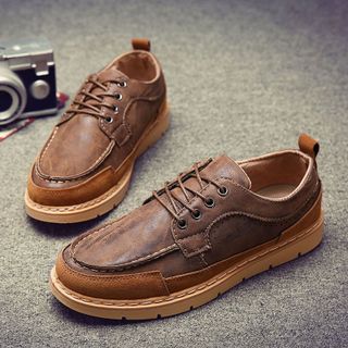 Giày Lười Nam Giày Da Nam Phong Trần Lịch Lãm