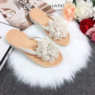 dép xỏ ngón nữ hoa xinh