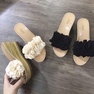 dép quai hoa nữ