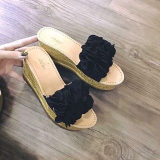 dép quai hoa nữ