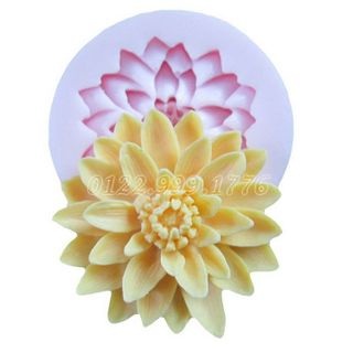 Khuôn Silicon 4D Hoa Cúc Cánh Dài – Mã 4 - 2