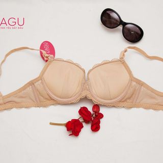 Áo ngực ZG - 6101 set 4 cái - cúp xéo gợi cảm ren – đệm mút dày định hình nâng đỡ vòng một