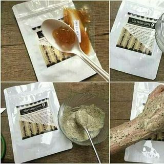 tắm trắng cafe