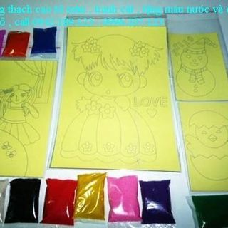 cung cấp sỉ Tượng thạch cao - tranh cát cho bé tô màu giá sỉ