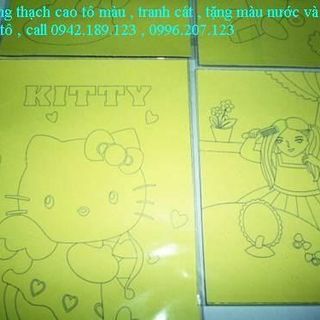 Tượng thạch caoo - tranh cát cho bé tô màu giá sỉ