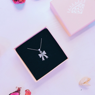Dây chuyền Hàn Quốc Cute Bow