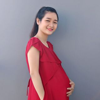 đầm voan đơn giản