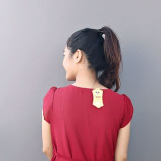 đầm voan đơn giản