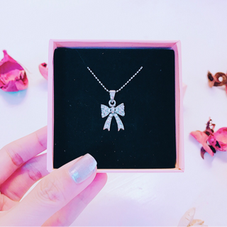 Dây chuyền Hàn Quốc Cute Bow