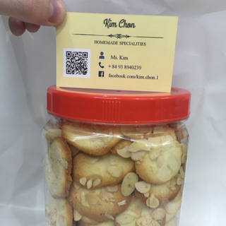 Bánh lưỡi mèo 180k / kg - Bánh lưỡi mèo có hạnh nhân 280k / kg