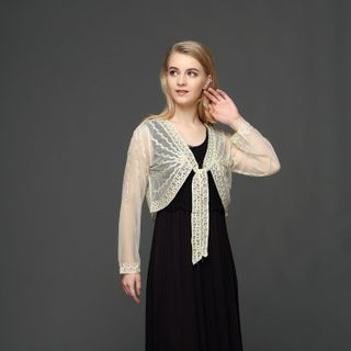 áo khoác ren lưới F18